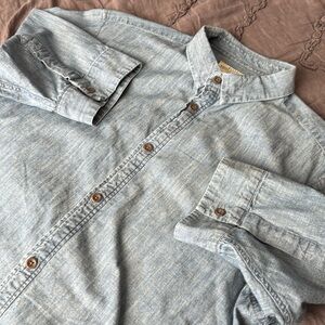 Allsaints jeans shirt size medium